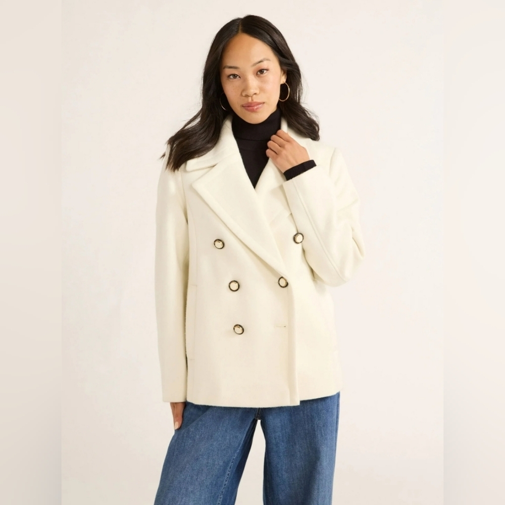 Women’s Double Breasted Peacoat